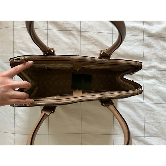 Kate spade Charlotte Street Reena authentic handbag - beige #wkru2129